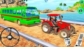 Chained Tractor Towing Rescue Game | Tractor Pull Game - Android IOS Gameplay screenshot 3