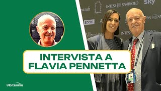 Ubaldo Scanagatta intervista Flavia Pennetta alle ATP Finals