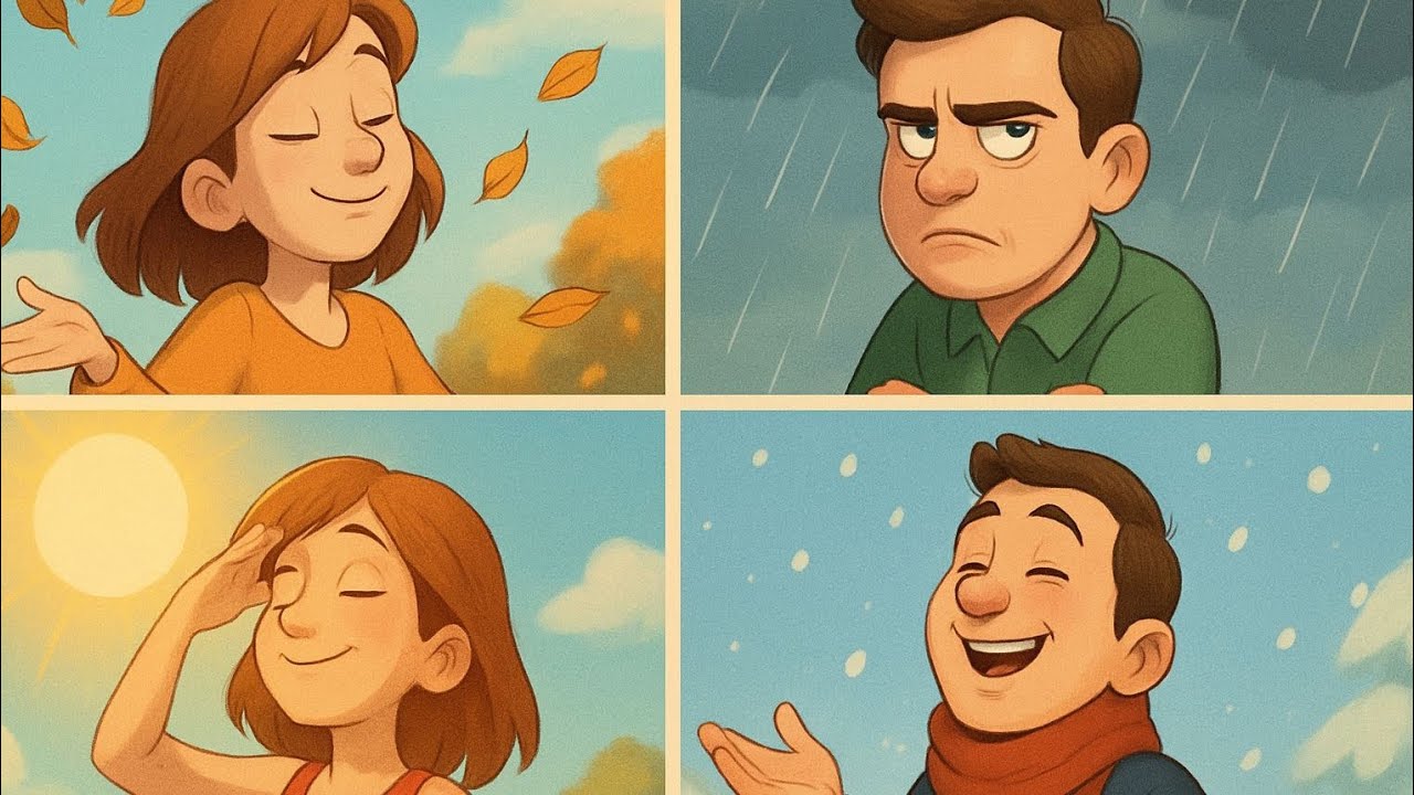 تعليم #اللغة_العبرية فصول السنة والطقس