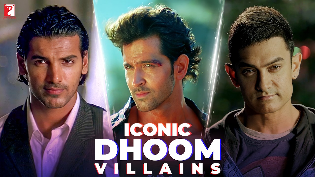 Iconic Dhoom Villains | Aamir Khan, Hrithik Roshan, John Abraham