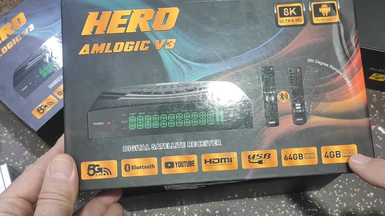 ➡️GAZAL HERO AMLOGIC V3 APATCHIالجهاز الجديد مدمج بواجهة الويندوز ب 64 جيجا و اشتراكات غير محدودة ➡️