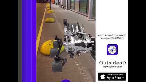 Learn about The NASA Curiosity Rover in Augmented Reality - DEMO