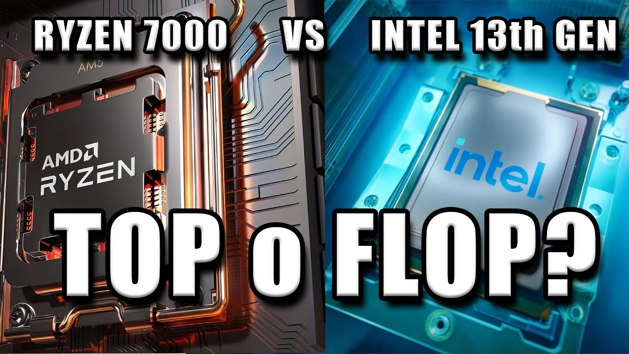 AMD RYZEN 7000 VS INTEL 13th GEN: la BATTAGLIA delle CPU favorisce ...