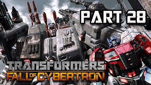 Transformers Fall of Cybertron Walkthrough - Part 28 [Chapter 12] Metroplex