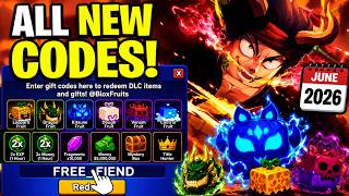 NEW ALL WORKING BLOX FRUITS CODES JUNE 2026! 🔥 FREE 2X EXP, STAT RESET & REWARDS!