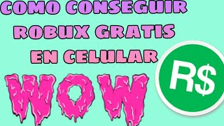 Como conseguir robux gratis en celular fácil y rápido 