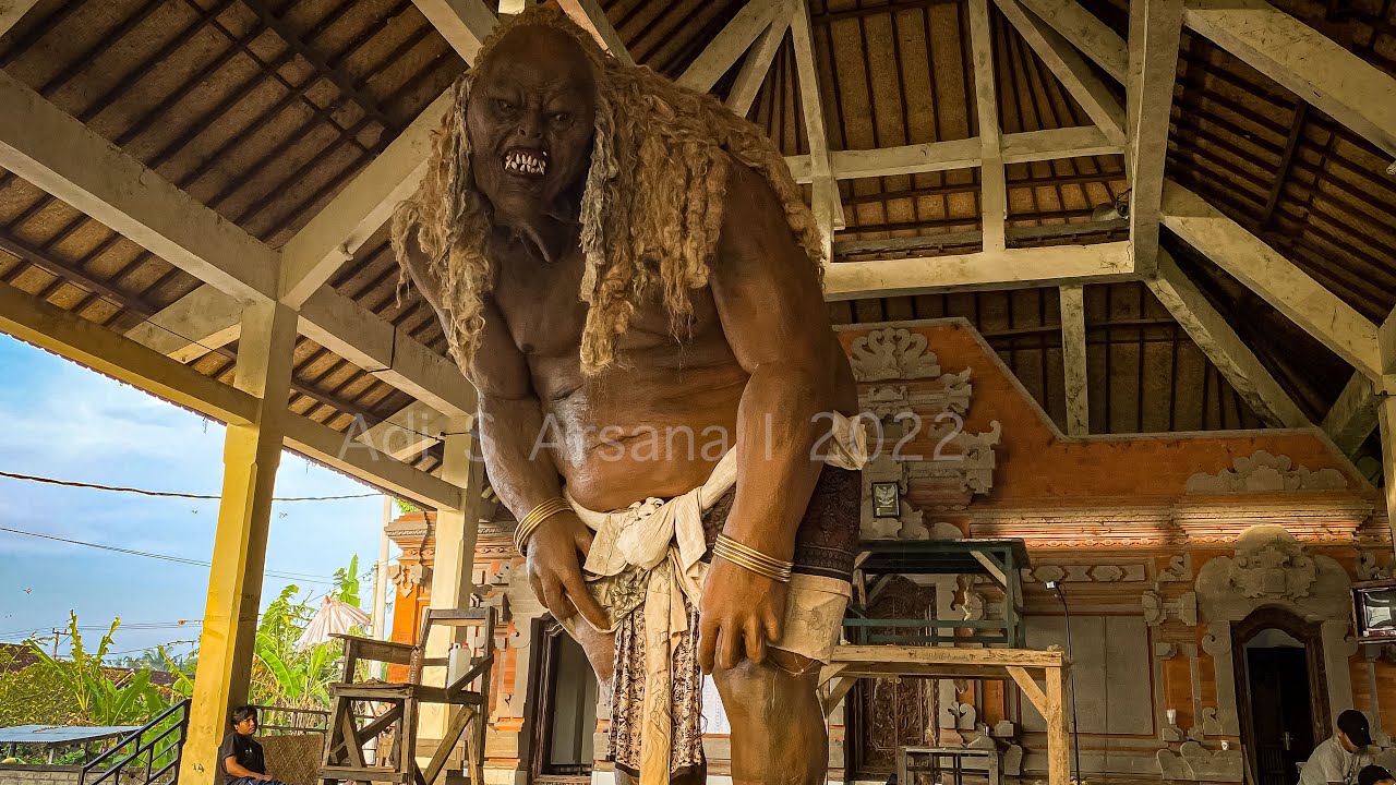 UPDATE FINISHING OGOH-OGOH CELULUK MAESTRO GUSMAN SURYA X ST. SENTANA LUHUR BR. KELODAN TAMPAKSIRING