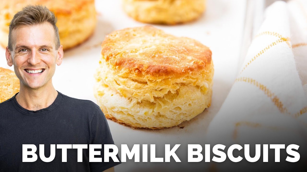 The Best Buttermilk Biscuits Flaky, Buttery, Pillowy Biscuits! YouTube