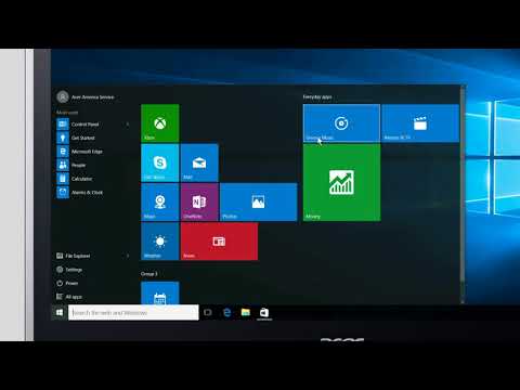 Windows 10 - How to Rearrange Start Menu Tiles hqdefault