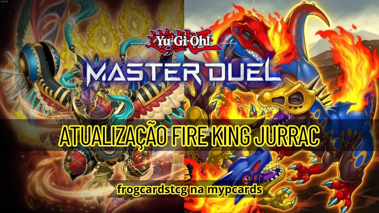 Atualização do meu deck fire king 13/01/2026 [yugioh master duel]...