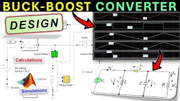 ⚡ DC-DC Buck-Boost Converter Design 🔋 Power Electronics Calculations & MATLAB/Simulink