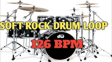 SOFT ROCK DRUM LOOP | 126 BPM