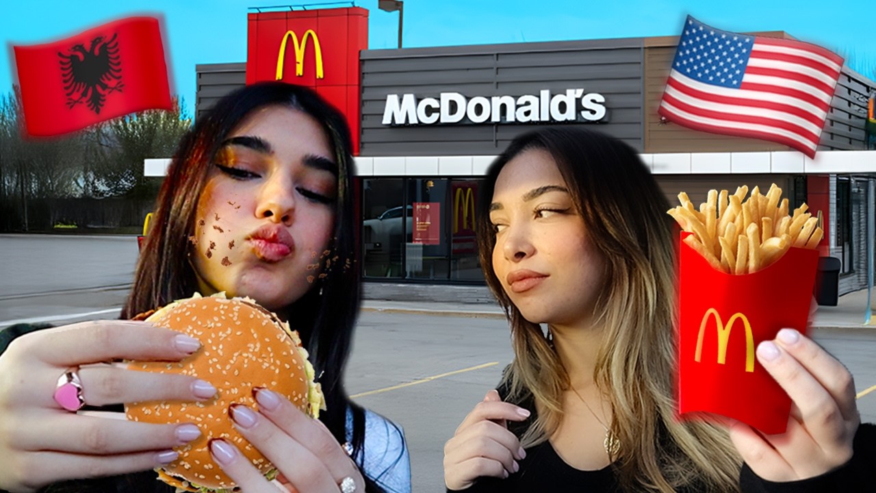 provoj ÇDO fast food në Amerikë | ft. Fiona Kërtalli