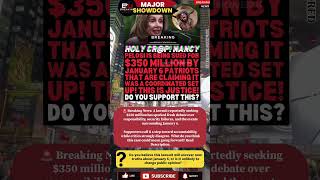 Nancy Pelosi being sued for 350 million dollars by January 6 patriots.... #breakingnews #shorts