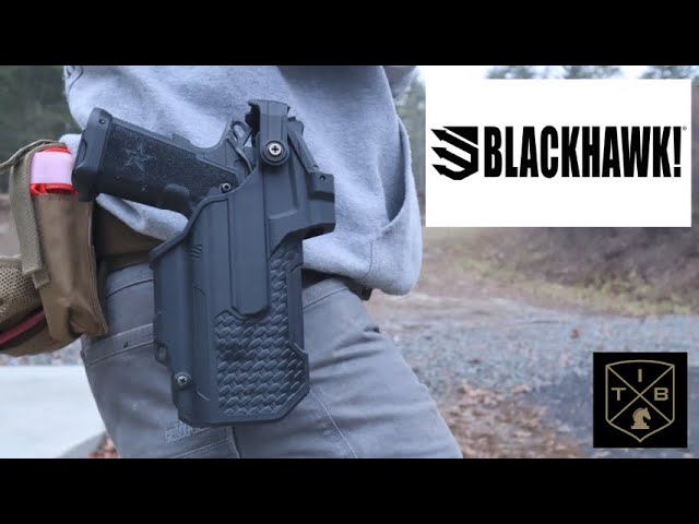 BLACKHAWK! T Series L2C Outside the Waistband Holster Right Hand Glock