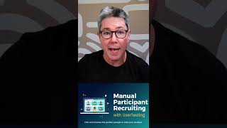 Manual Participant Recruiting is Easy with UserTesting and the Unlimited Testing Option