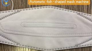 Automatic Fish-shaped 3D Mask Machine for KF94 Face Mask Auto Production Line for Korea Market