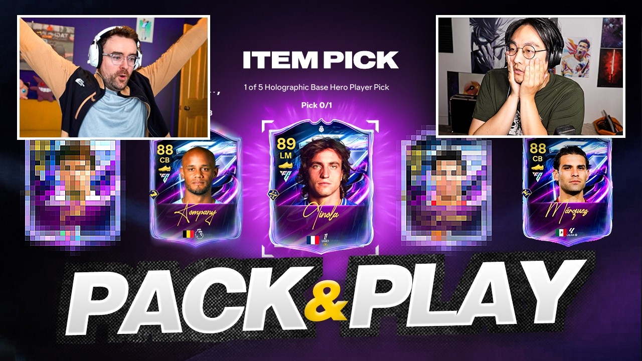 GUARANTEED HOLOGRAPHIC HERO PLAYER PICK!!! FC27 Pack and Play