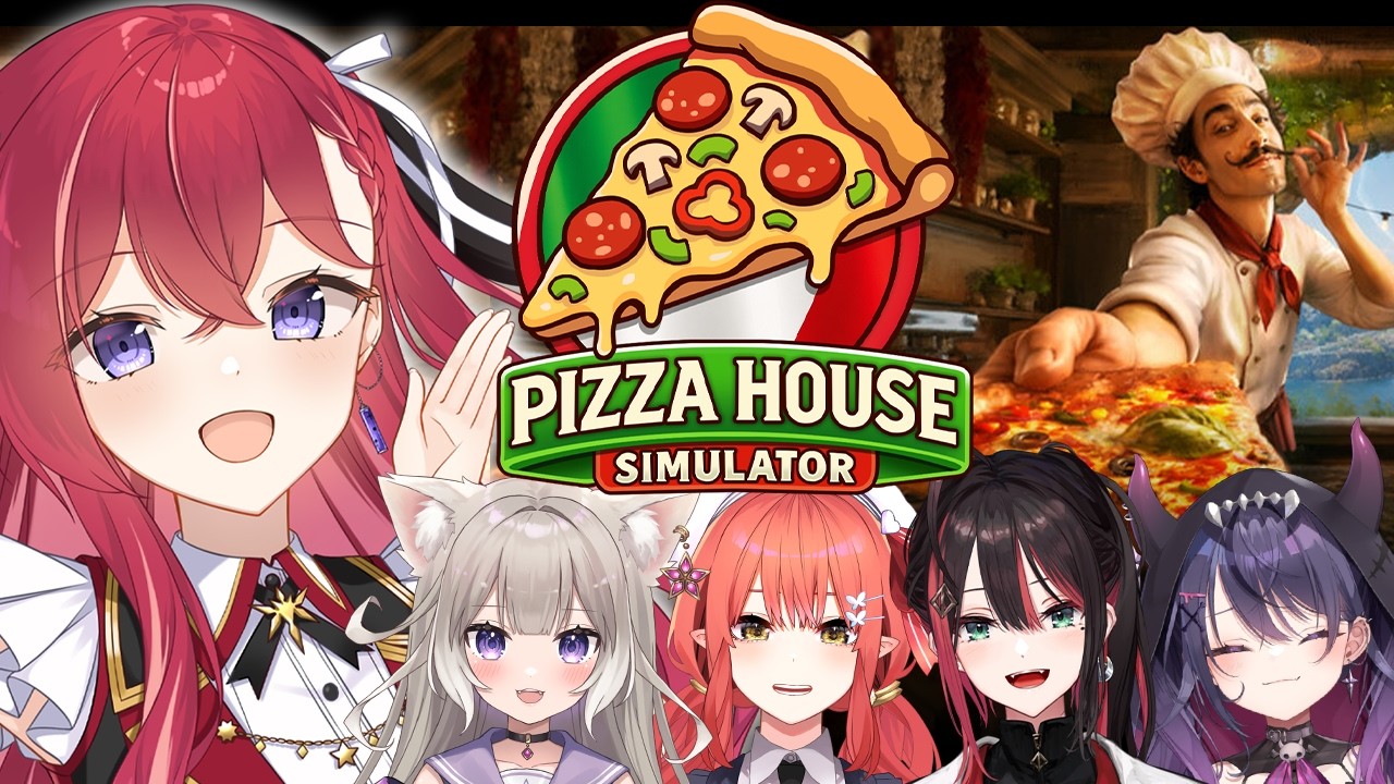 【🍕Pizza House Simulator】ピザ屋のバイト!?【昏昏アリア/ネオポルテ】