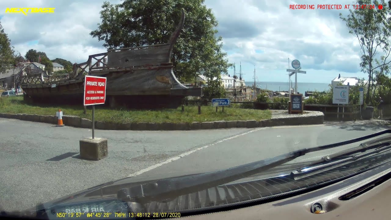 The Rashleigh Arms and Charlestown  -  Dashcam