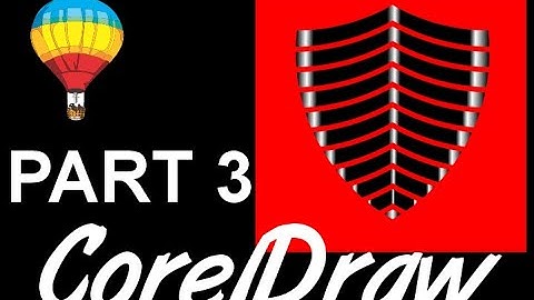 Corel Draw Tips & Tricks 3 Ways to make a shield and MORE Part 3