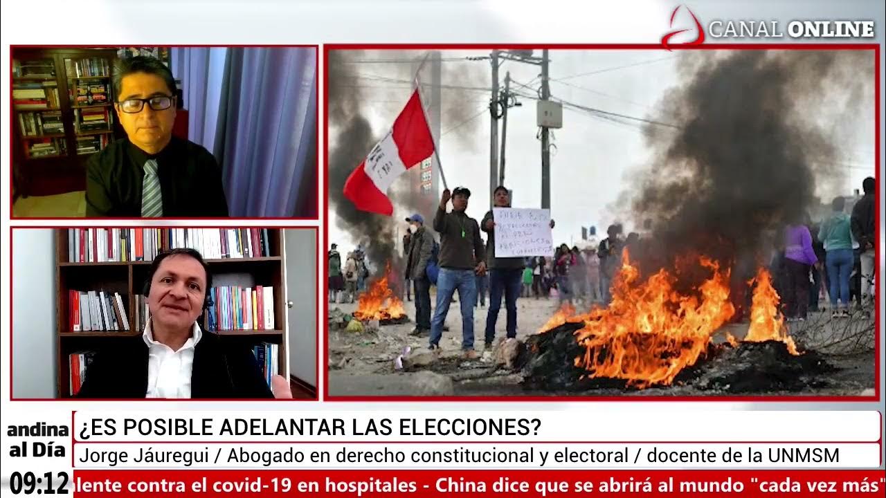 Â¿Es posible adelantar las elecciones generales? - Agencia de Noticias Andina