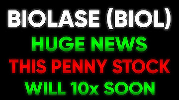 BIOLASE HUGE NEWS! THIS Penny Stock WILL 10x! BIOL Analysis