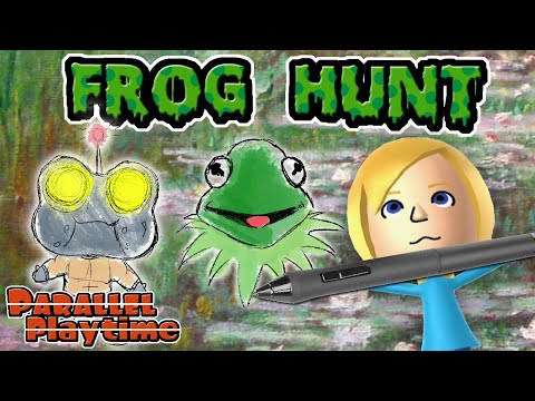 Nintendo FROG HUNT + Dani Doodles | Parallel Playtime 02 (Art & Video Games Live Stream)