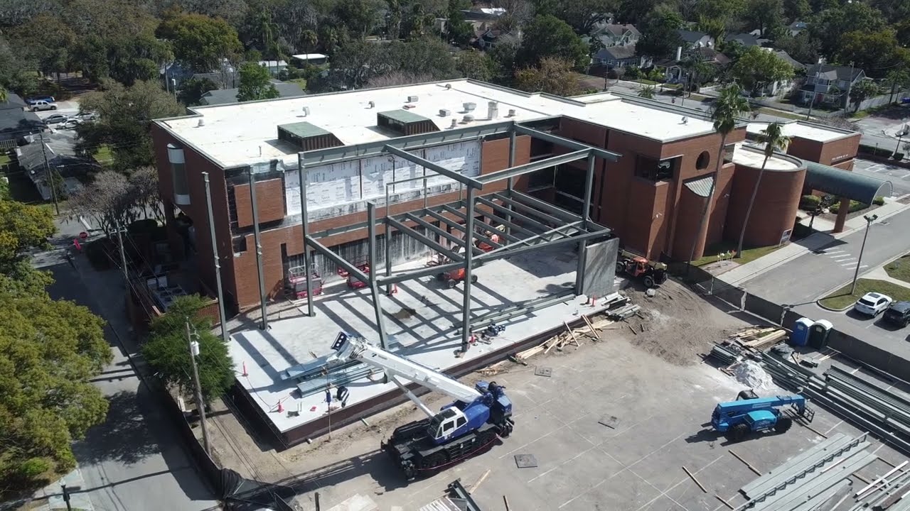 Polk Museum of Art - Expansion Construction