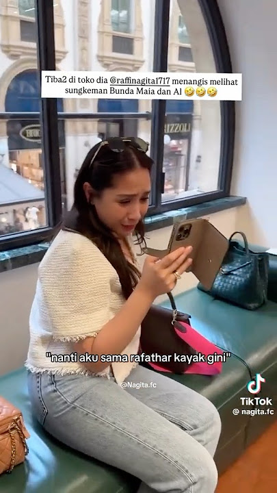NAGITA NANGIS LIAT SUNGKEMAN AL DAN BUNDA MAIA PADAHAL LAGI DI TOKO #nagita #nagitaslavina1717