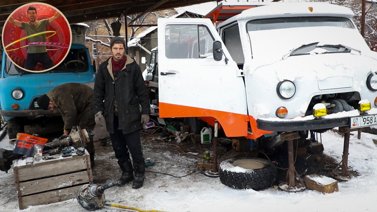 UAZ 452 Faster Axles & Fixing Gearbox