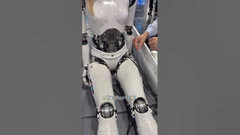 Guy Tries Out the Newest Girlfriend Robot at the Expo