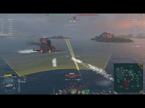 峯風魚雷近身戰金剛 Minekaze Kill Kongou 戰艦世界world Of Warships 教學torpedo Gameplay Wows Gaming Pc免費策略遊戲 Youtube