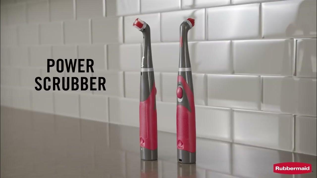 Rubbermaid Reveal Cordless Grout/Tile/Bathroom/Shower/Bathtub Power Scrubber  in the Power Scrubbers department at