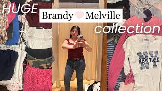 my HUGE brandy melville collection