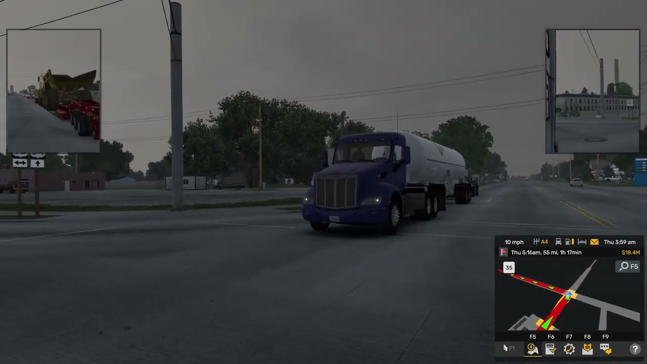 Transporting Articulated Hauler | Topeka to Pittsburg | American Truck Simulator