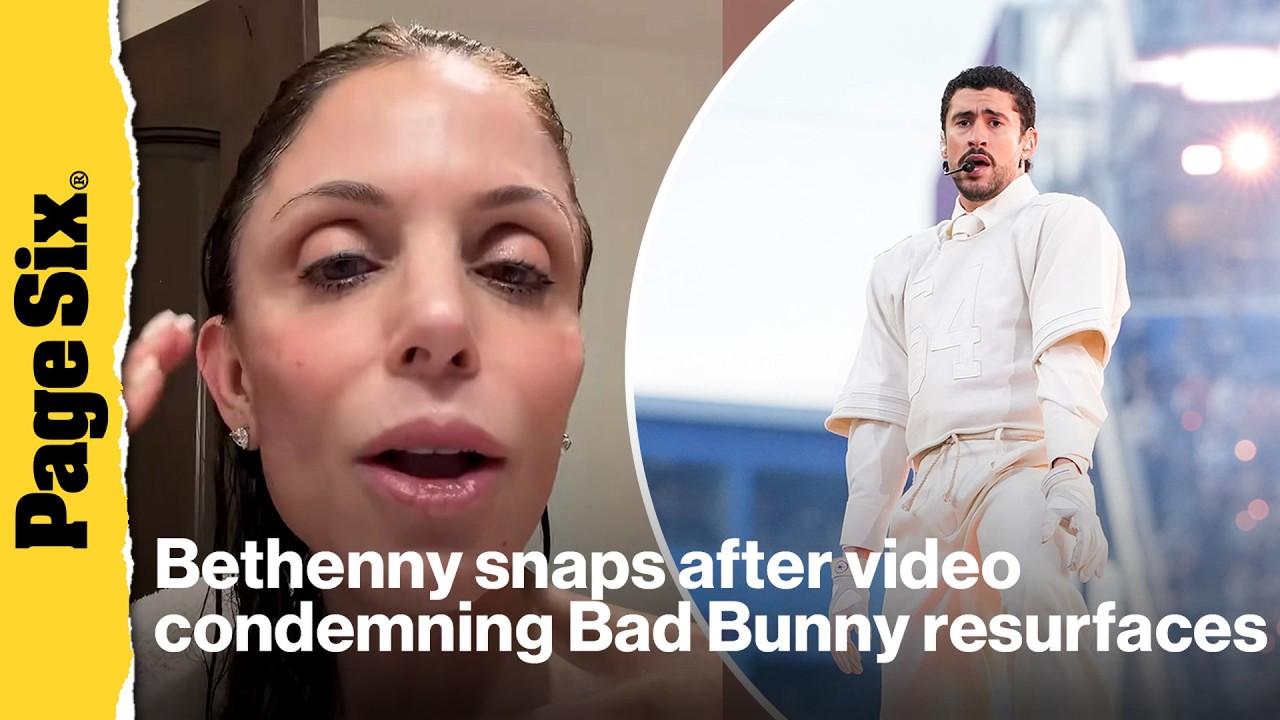 Bethenny Frankel snaps after her video condemning Bad Bunny 2026 halftime show resurfaces