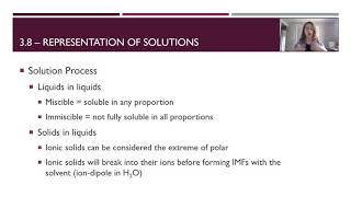 3.8 - Representation of Solutions