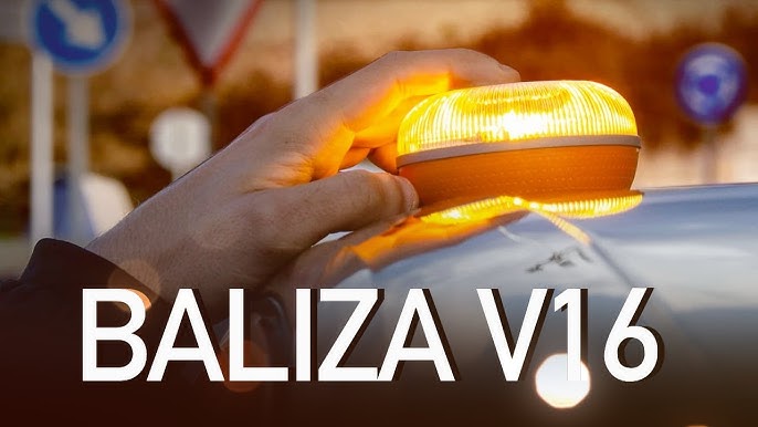 Luz Emergencia Usb Led Homologada Dgt V16 Baliza Señal Coche