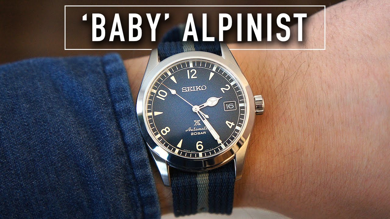 Seiko Baby Alpinist - My perfect Rolex Explorer alternative. Well almost  perfect. - YouTube