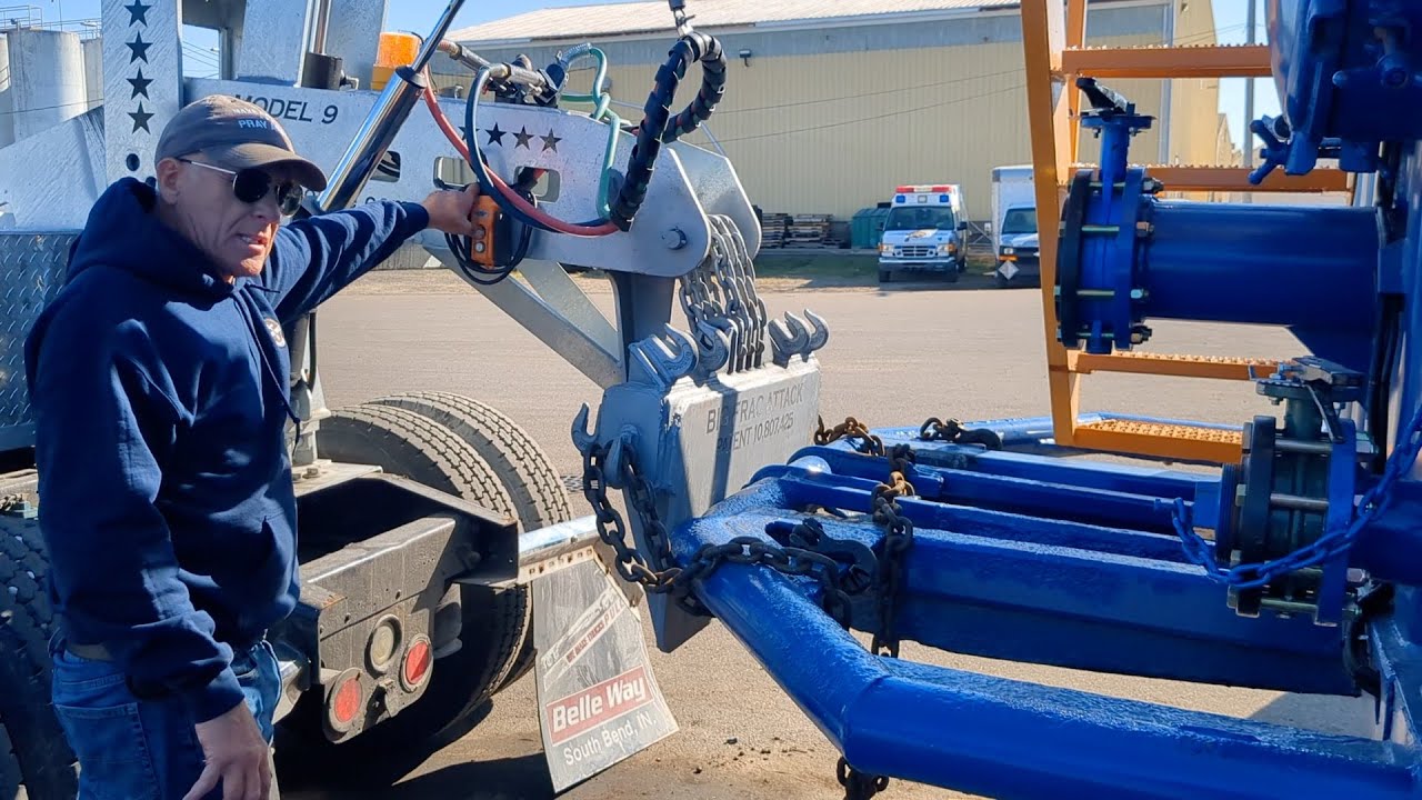 How to Lift and Move a Frac Tank