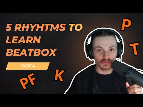 How to START BEATBOX for beginners (5 patterns)