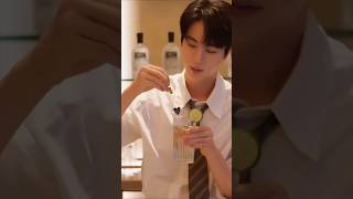 Jin's new ad #bts #btsarmy #rm #jin #suga #jhope #jimin #taehyung #jungkook #kpop