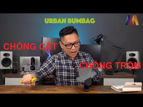 [Rì-Viu] Túi đeo chéo XD Design Bumbag siêu bá đạo [Chống rạch - Chống trộm - Chống cắt]