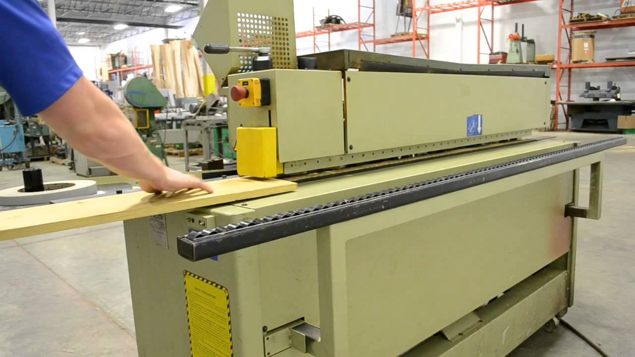 SCMI K203B Single Sided Edge Bander YouTube