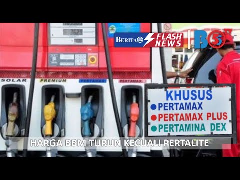 PERTAMINA TURUNKAN HARGA BBM KECUALI PERTALITE - YouTube