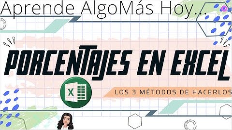 Como sacar PORCENTAJES | 3 MÉTODOS FÁCILES Y RÁPIDOS👌