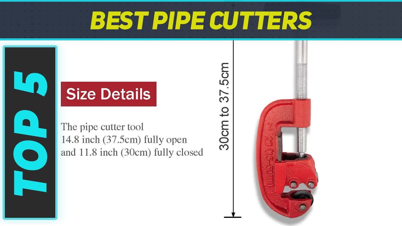 5 Best Pipe Cutters in 2023 YouTube