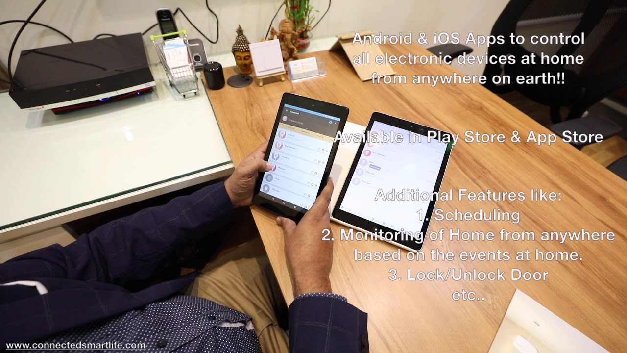 Connected Smart Life - Android and iOS App Demo
