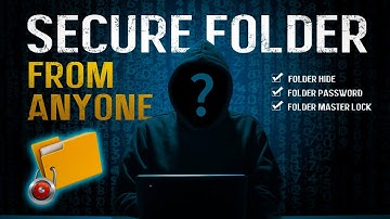 How to Lock File and Folder on Windows 7, 8.1 & 10. How to secure and password on File/Folder Free.